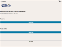 Tablet Screenshot of billets.sagouine.com